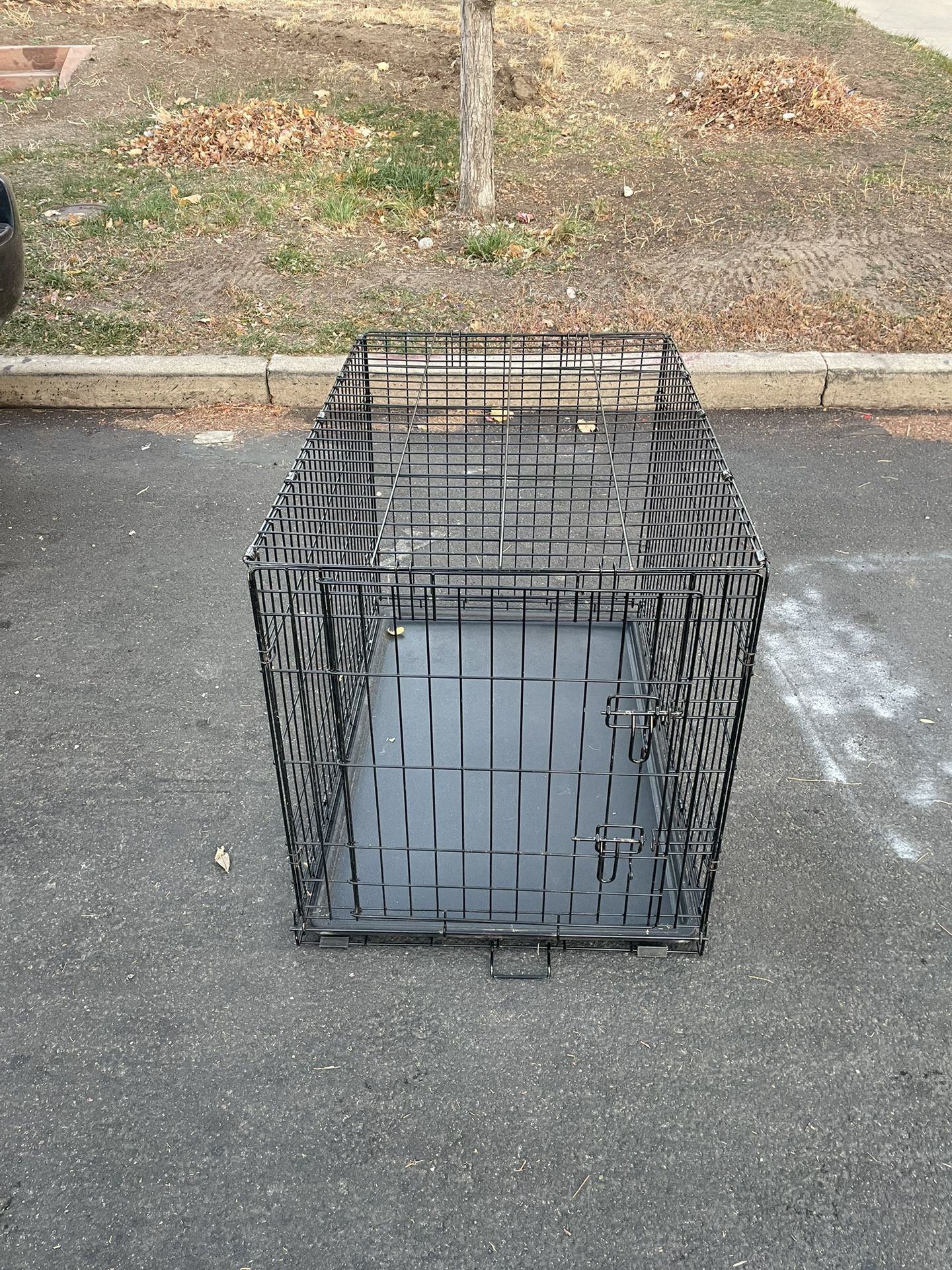Folding Dog Crate- 36”L x 23”W x 26”H