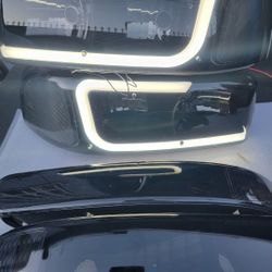 99-06 Gmc Sierra Yukon LED DRL Headlights Luces Micas Calaveras Faros Faroles Focos 