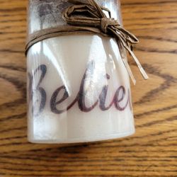 Brand New Believe Candle-Malted Cream 