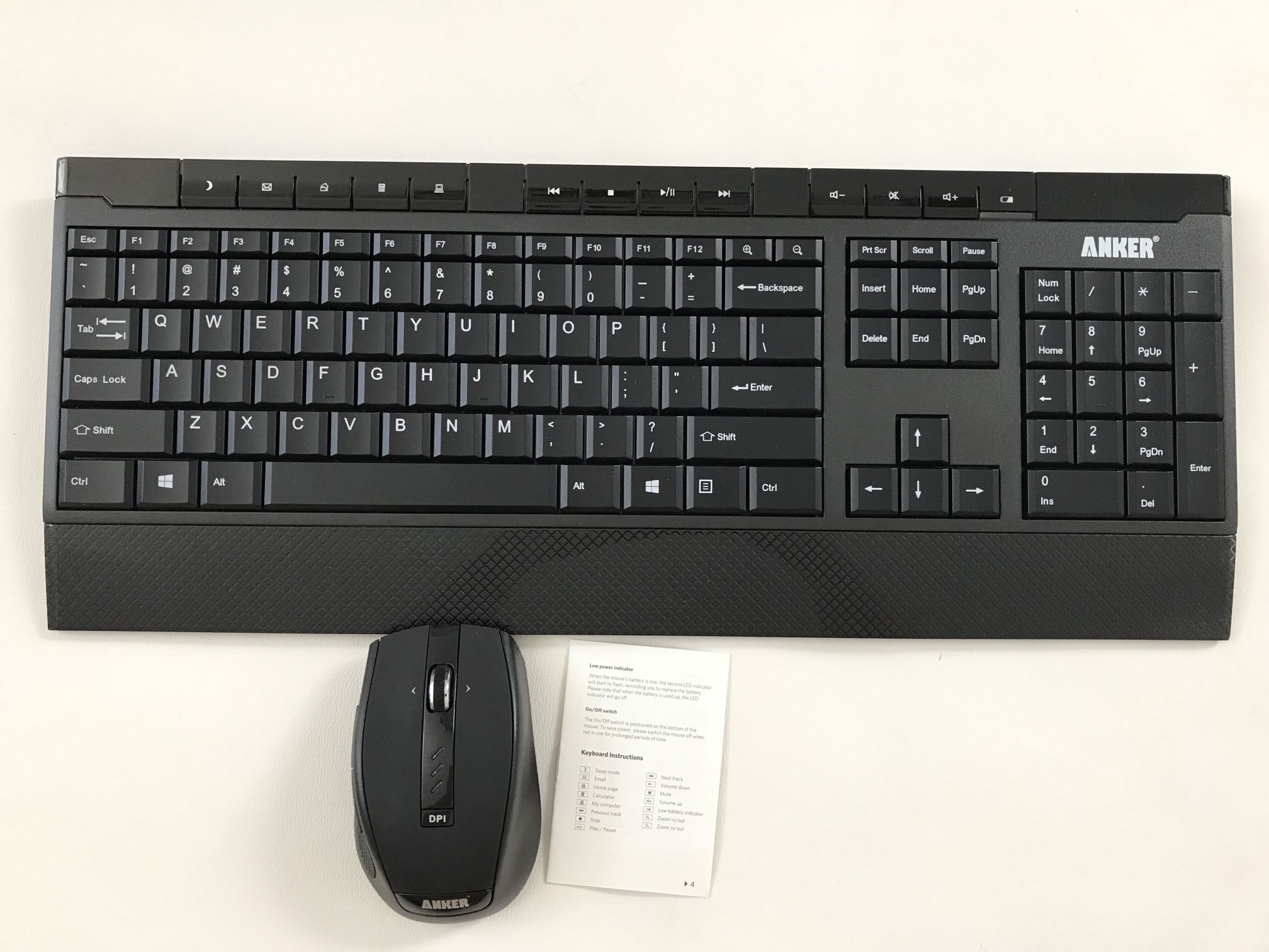 Anker Wireless Keyboard And Mouse Combo