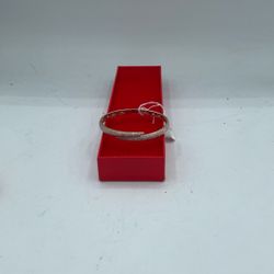 Diamond Bangle Bracelet 18k 21.3