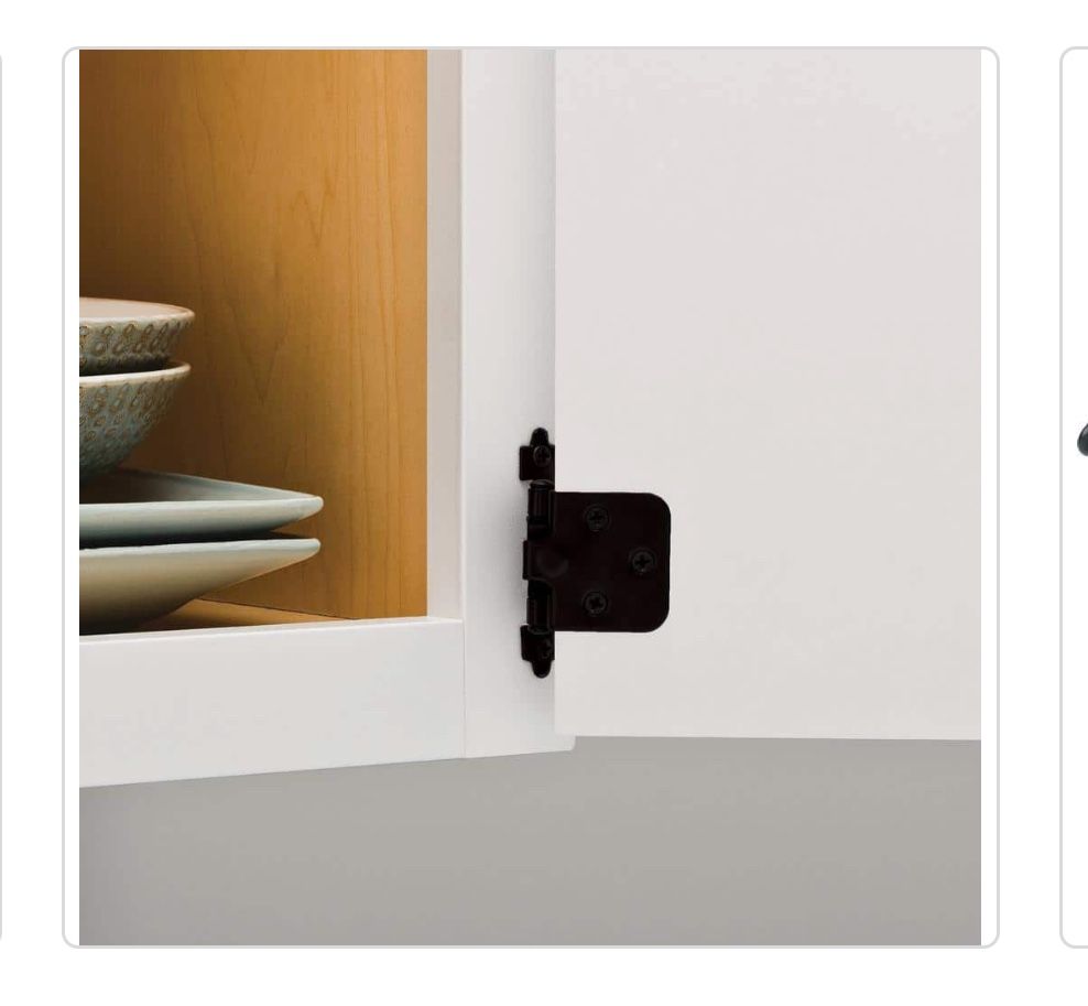 Four packs of 10 self closing black hinges brand new in the pack $10 each