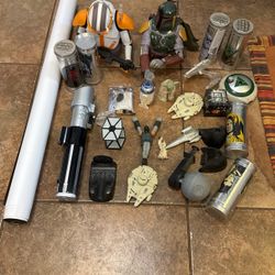 Star Wars Collectibles Bundle Everything Is Included For $20 Great For Resale