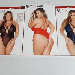 Lingerie Teddy With Bow 3 In Totally 