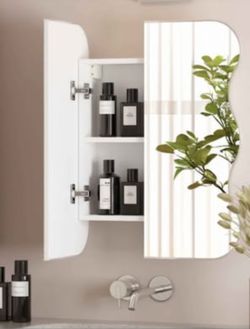 Wall Mounted Arched Medicine Cabinet
