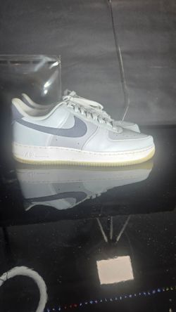 Nike Air Force 1 ’07 LV8 Mens 9.5 Pure Platinum Light Carbon AF1 Low Sneakers**** $40 ** like new