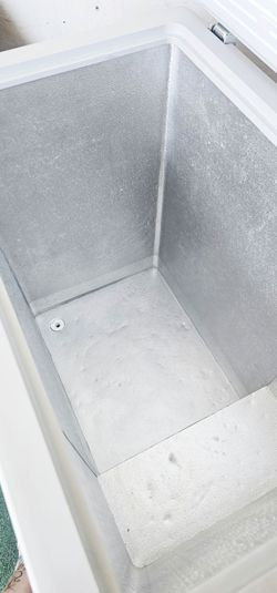 Deep freezer.