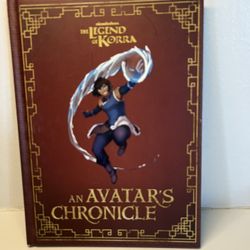 The Legend of Korra An Avatar's Chronicle Hardcover Book