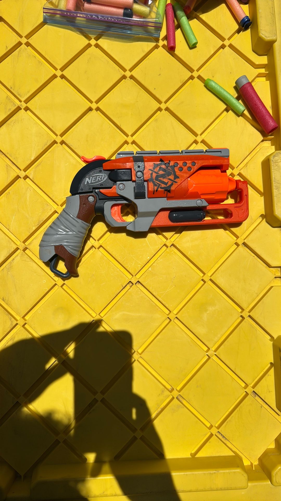 Nerf Zombie Strike Hammershot Blaster