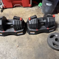 Weider 50lb Adjustable Dumbbells 
