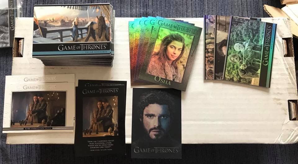 2014 Rittenhouse GAME OF THRONES Season 3 Base Set & Inserts (126 cards total w/ some doubles)