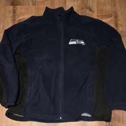 SEAHAWKS MENS FLEECE JACKET 