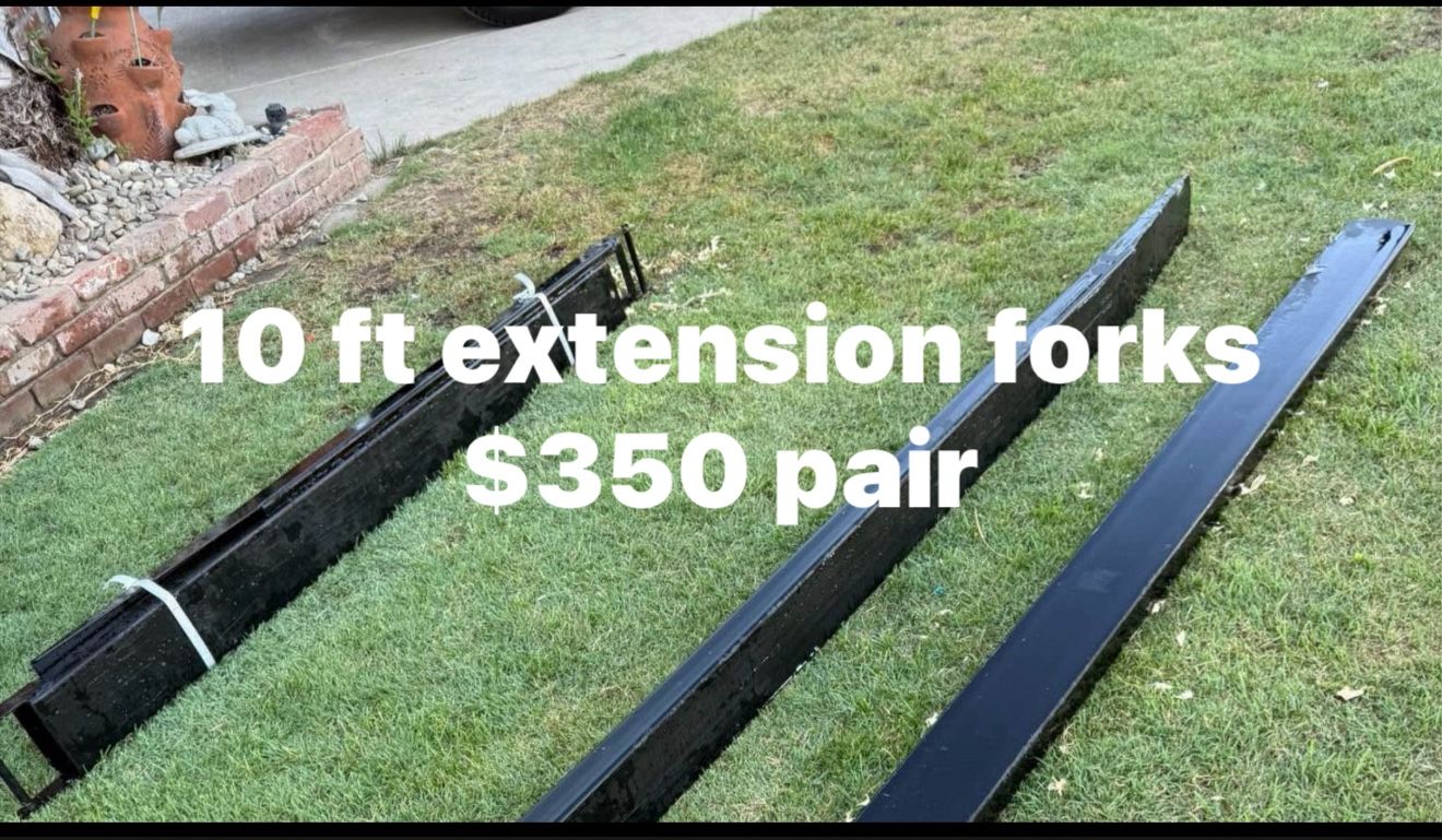 Forklift Extensions New 