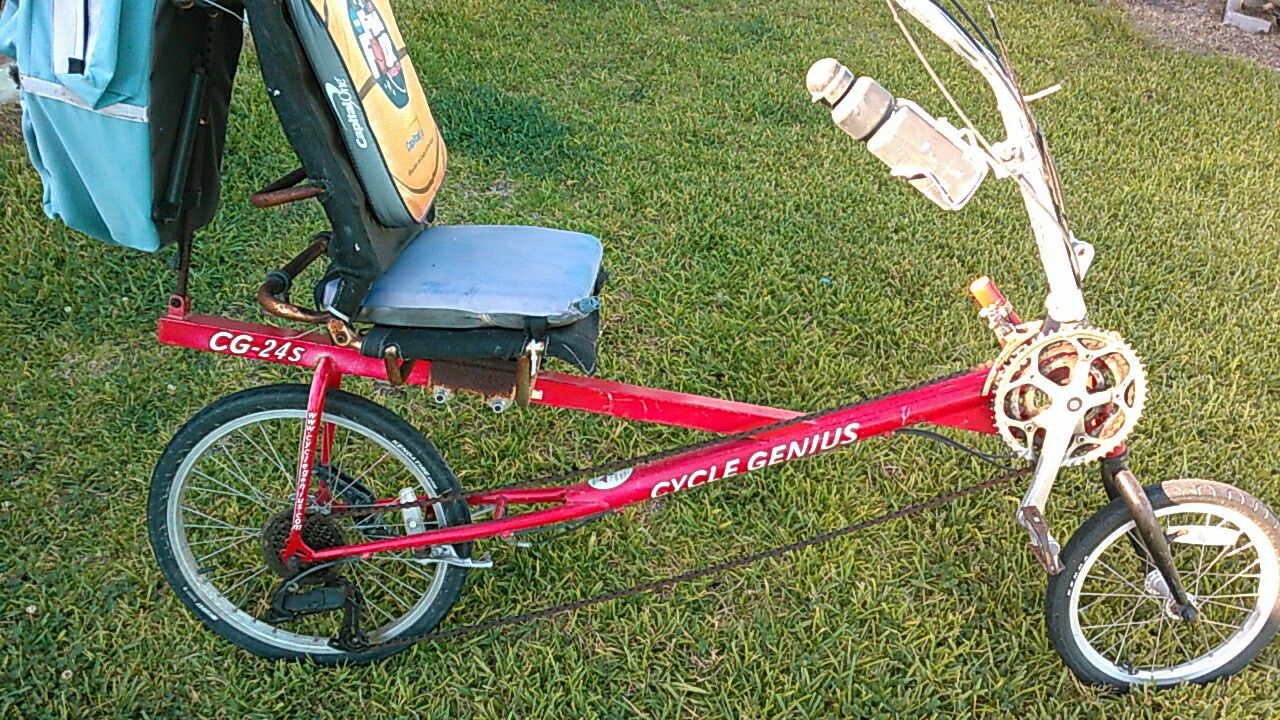 Recumbent bike Cycle genius 24 s