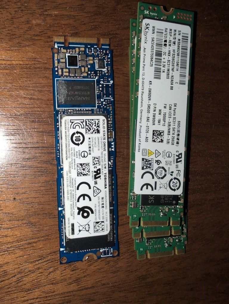 256GB M SATA SSD Solid State Hard Drives