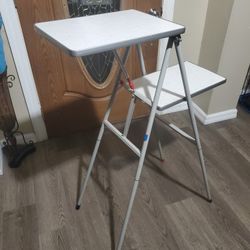 Folding. Work.. Display Stand.  Italian Formica.  Negema Bussum (1970's) DELTONA