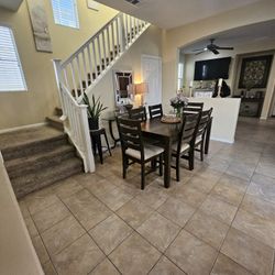 Wood Dining Table $300