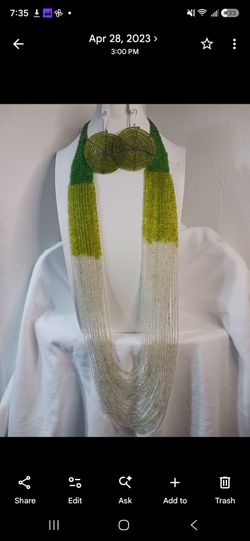Beaded Jewelry set
