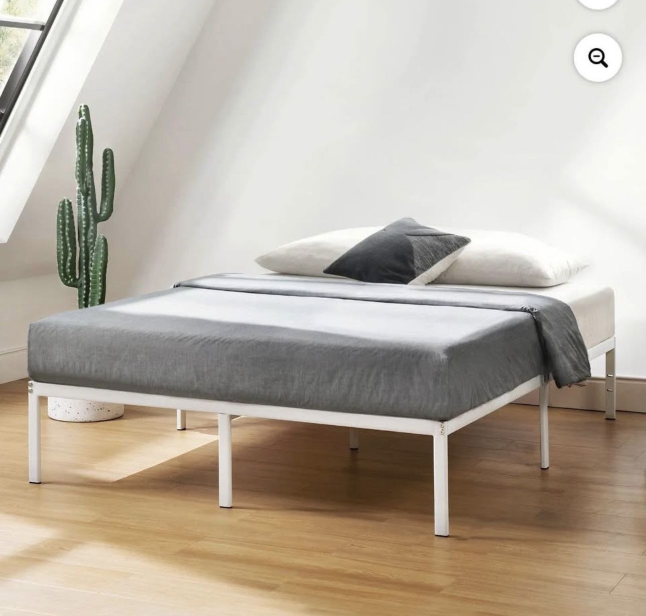 White Queen Bed Frame