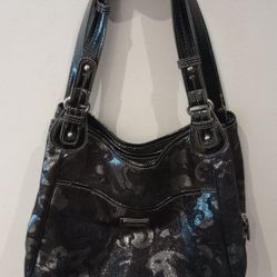 Sparkle Black & Silver Purse