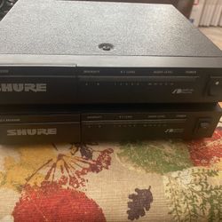 Lots Of 2 Shure Wireless Microphones In Beautiful Working Condition 
