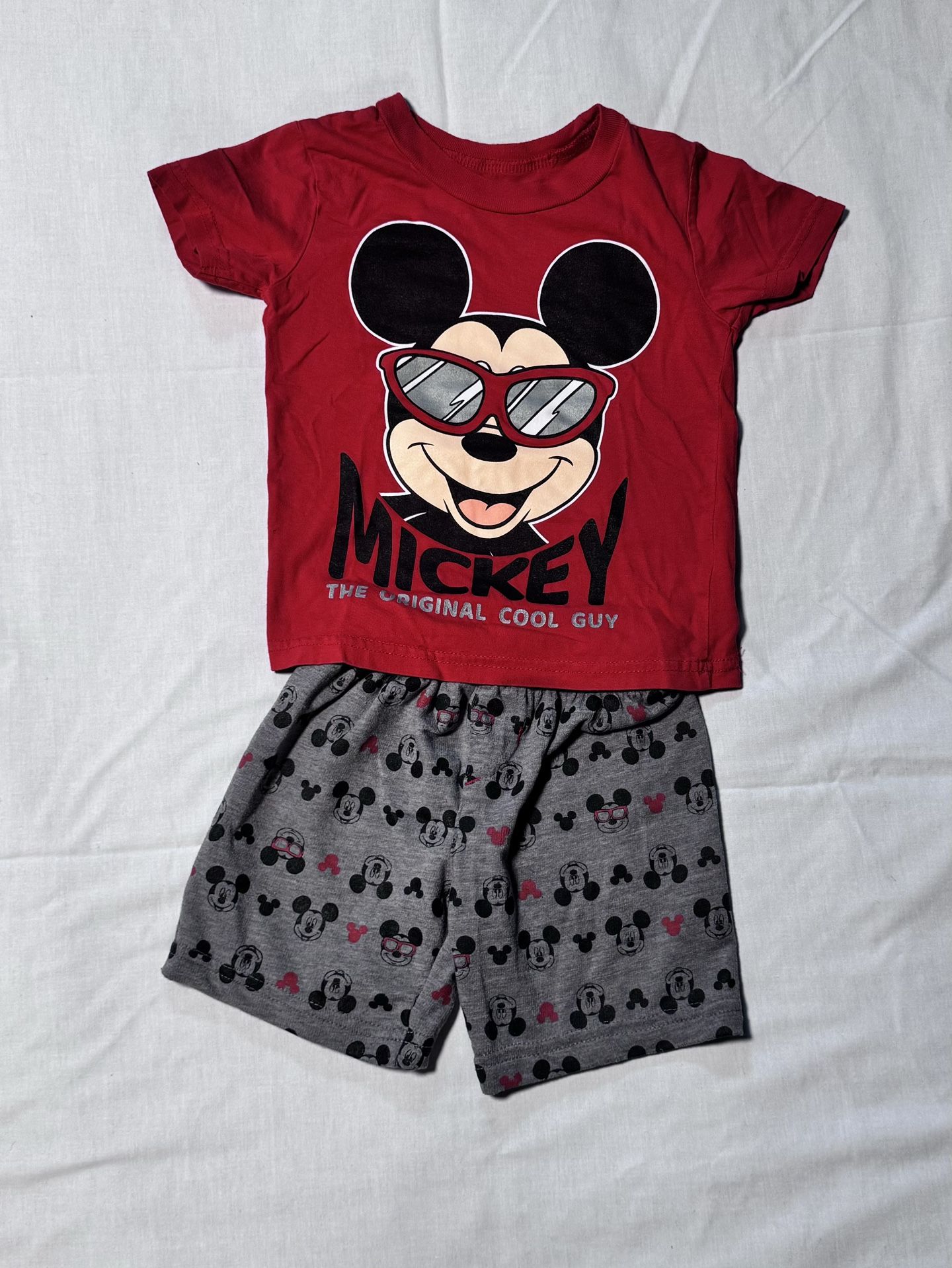Mickey Mouse Outfit Boys Size 2T
