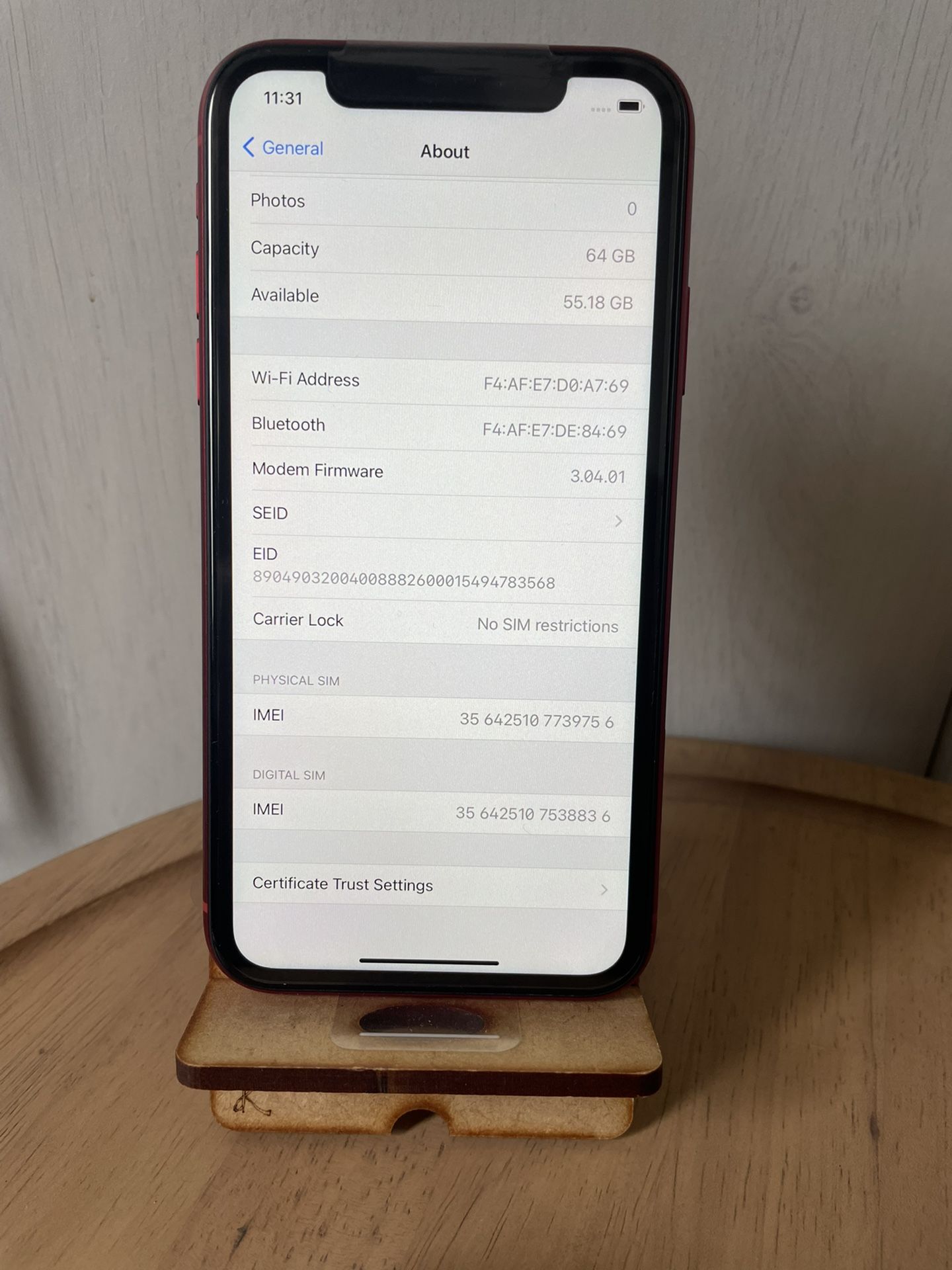 Apple iPhone XR 64gb Red Unlocked For All Carriers