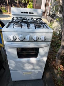 Amana  -gas stove and oven