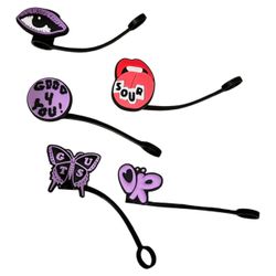 Olivia Rodrigo Straw Toppers