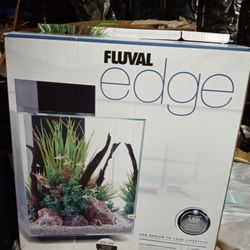 Fluval Edge 12 Gallon Fish Tank Brand New 