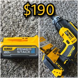 Dewalt Gun And Battery Power stack