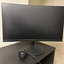 KOORUI 24 inch Curved Computer Monitor
