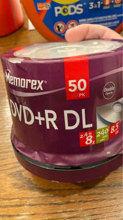 Memorex DVD+R DL 50 Pack