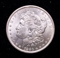 1883-CC Morgan Dollar