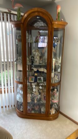 curio oak wood