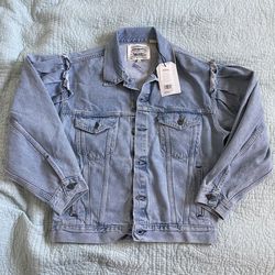 Levis Jean jacket Made In Turkey “Made & Crafted” Sz XS