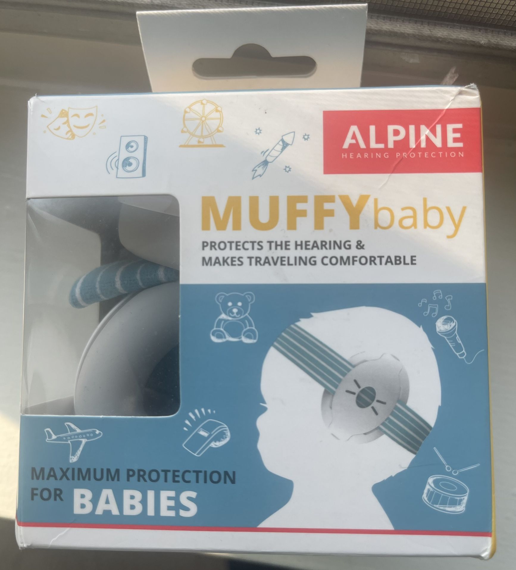 Alpine Muffy Baby Ear Protection for Babies(Unused)