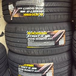 205/50/17 Blackhawk Tires 🛞 