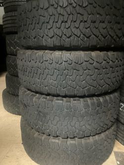 Tires 37x12.50r17 bf Goodrich