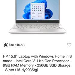 FS : HP Laptop/Notebook 15.6" New