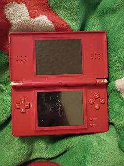 Red Nintendo DS lite
