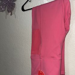 exercise leggings pink