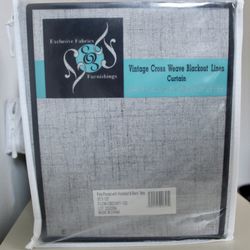Set of 6 Linen Blackout Curtains
