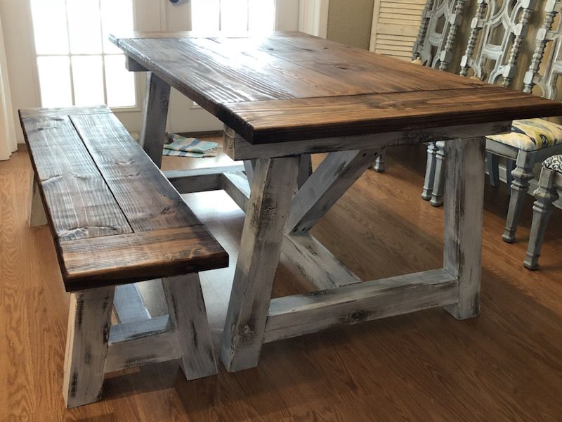 Farmhouse Table (Custom built dining room tables)