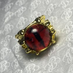 Men’s Ring Eye Ring Gold Ring 