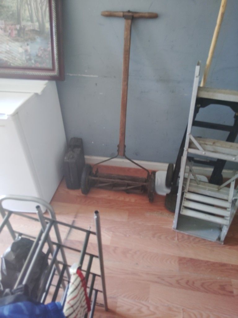 Antique Lawn Mower 299.00 Used I'll Take 100