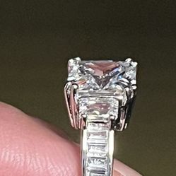 3 Carat Cubic Ring