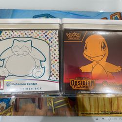 Pokémon Card TCG Scarlet & Violet 151 & Obsidian Flames Pokemon Center Exclusive Elite Trainer Box