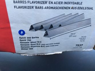 Weber BBQ Flavorizer Bars Stainless Steel