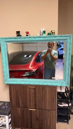 Antique Bathroom Mirror 42x30 Inch